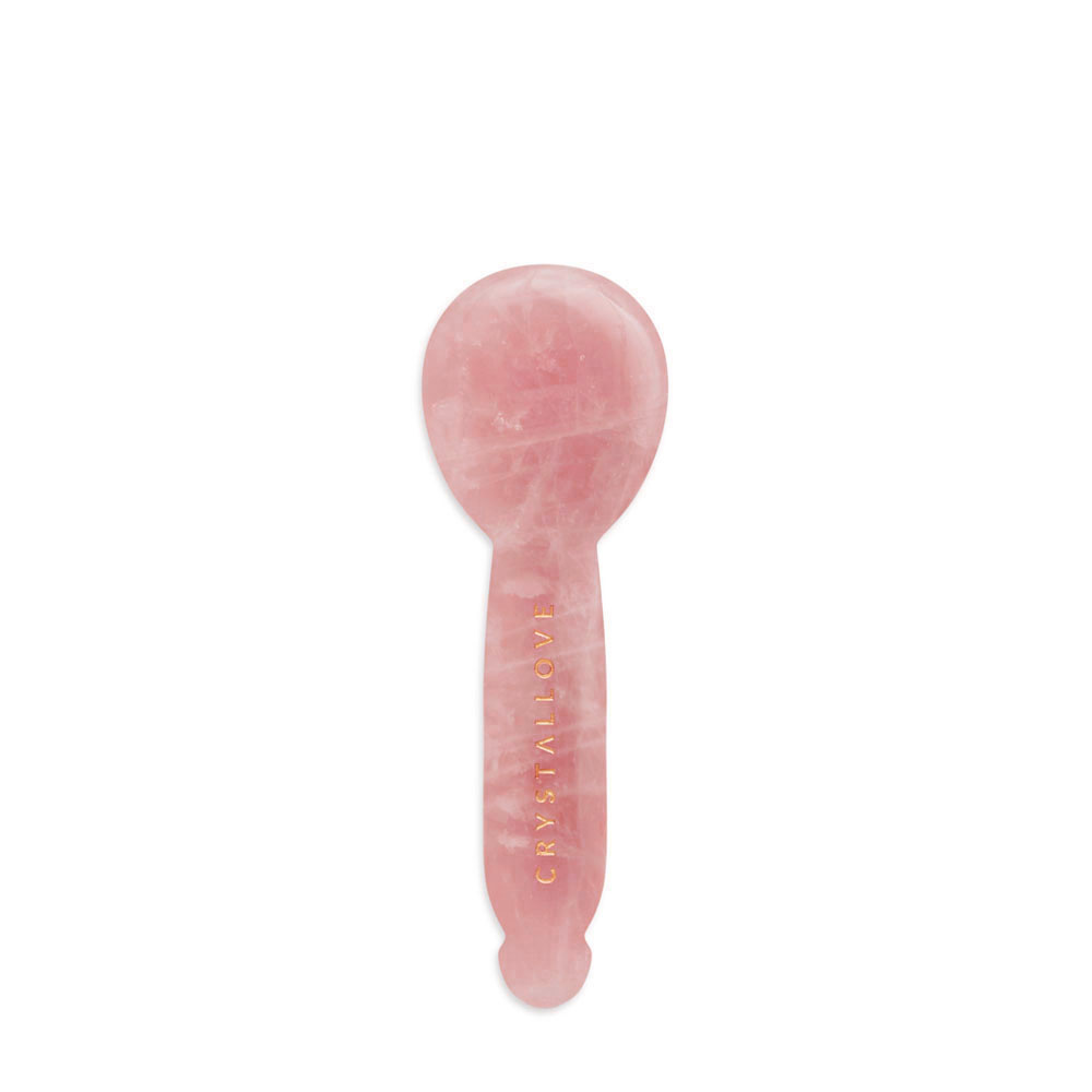 crystallove CRYSTALLOVE Rose quartz spoon eye gua sha Skin care
