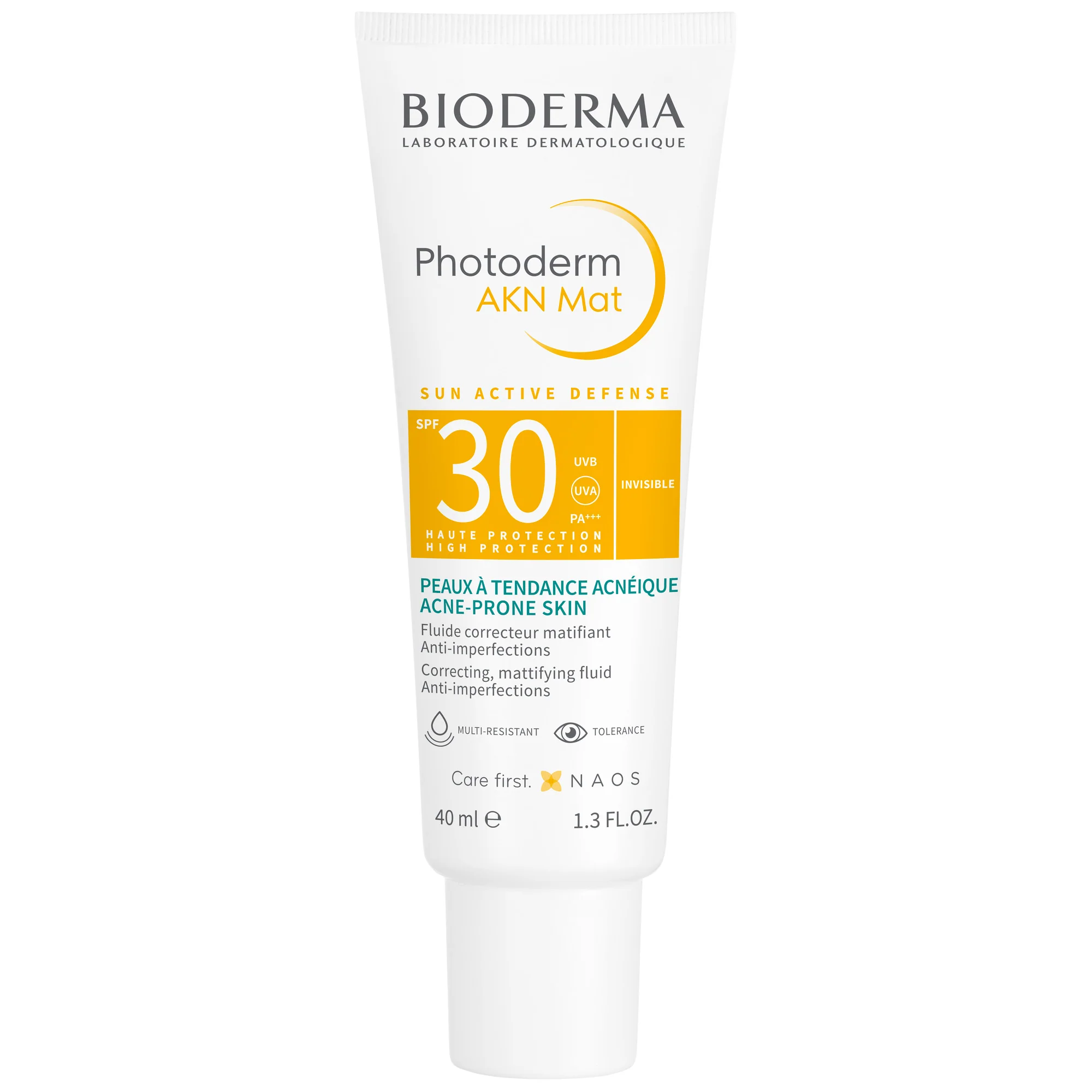 Photoderm AKN Mat Fluide SPF30 - Vysoko ochranný opaľovací krém na tvár.