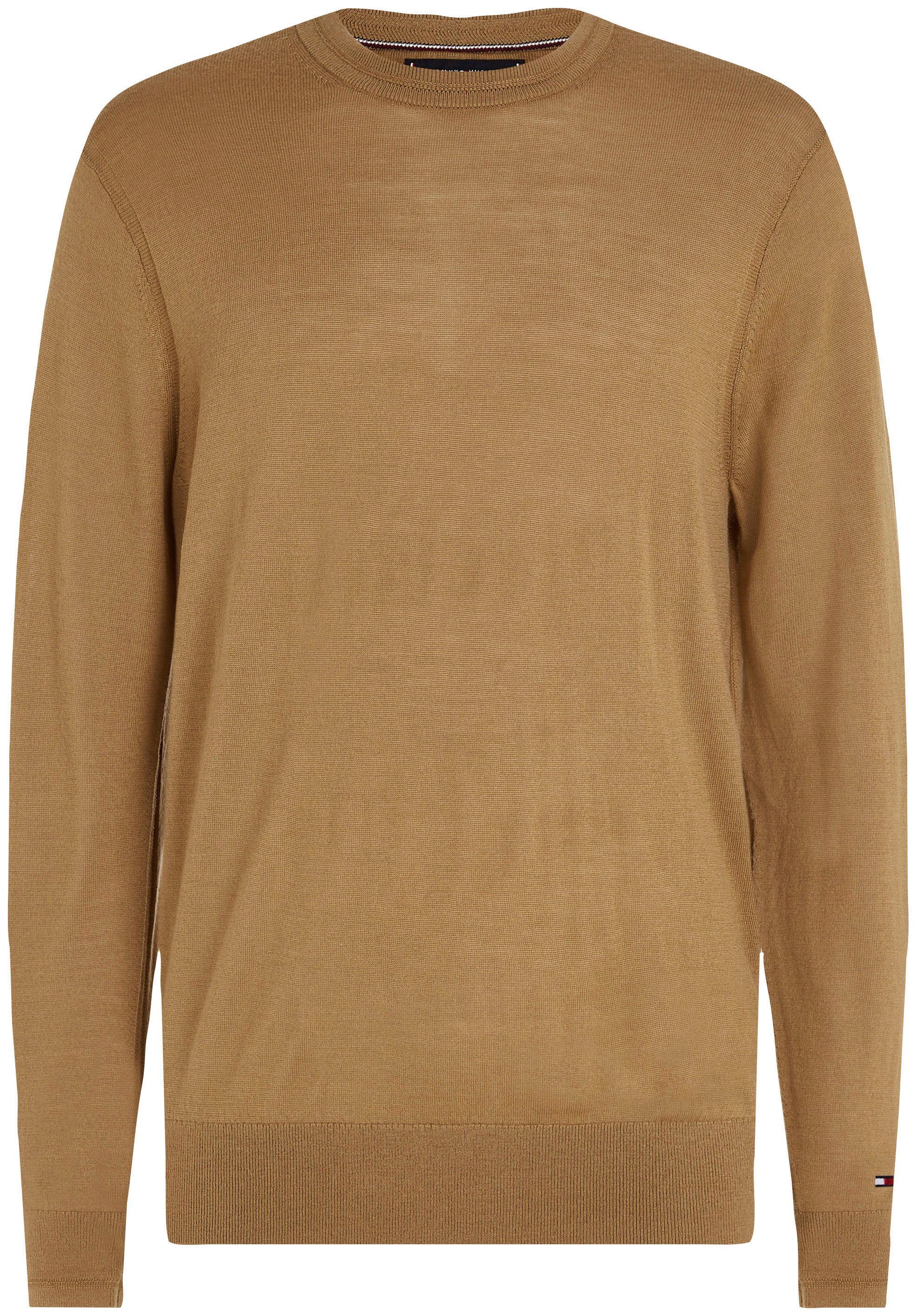 Tommy Hilfiger TAILORED Strickpullover LUXURY WOOL SILK BLEND CREW NECK