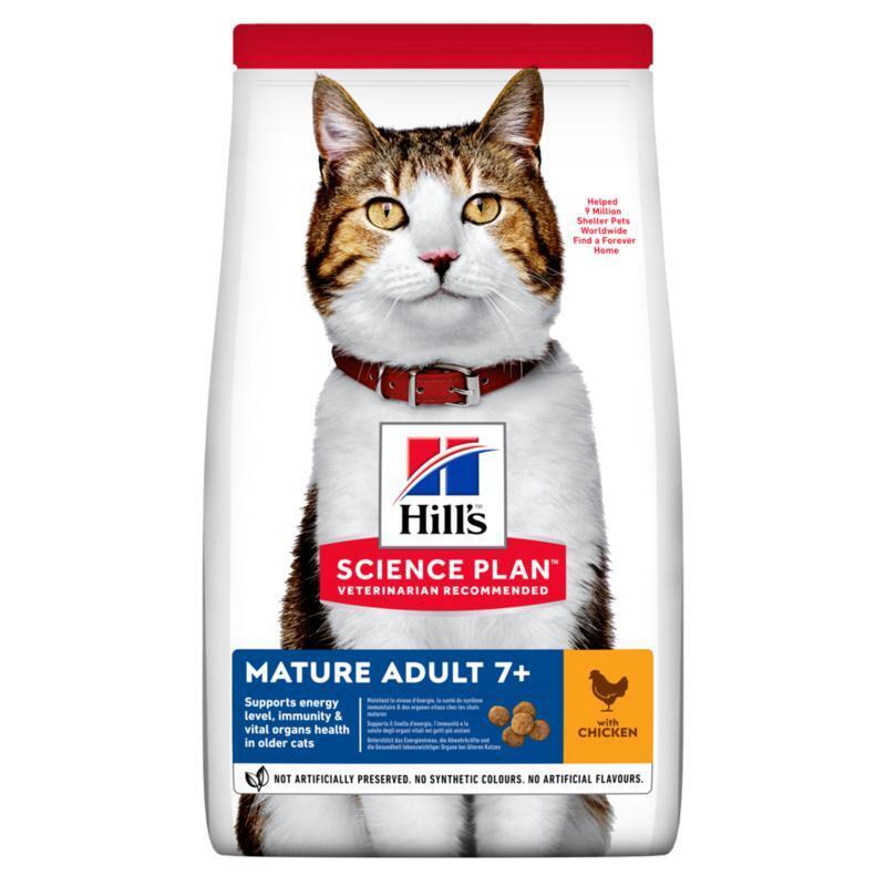 Hill's Trockenfutter Hill's Science Plan Mature Adult 7+ Huhn 1,5 kg