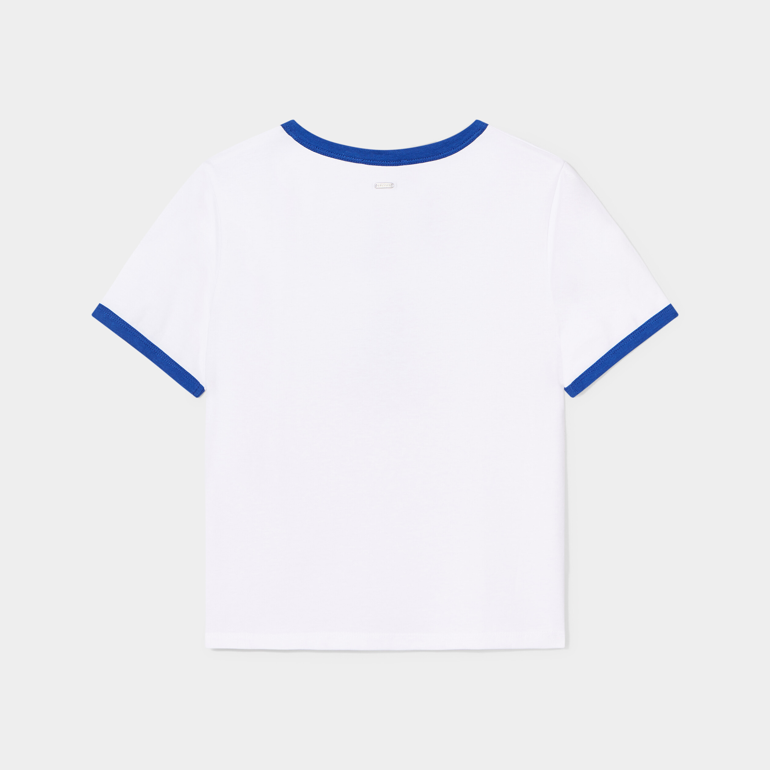 T-shirt ajusté manches courtes Creeks ecru femme | La Halle