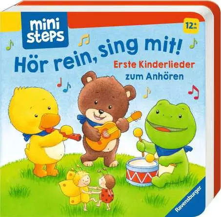 ministeps: Hör rein, sing mit! Erste Kinderlieder zum Anhören.