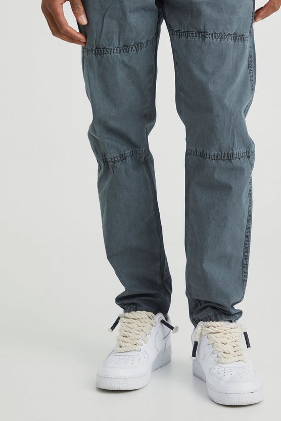 Slim-Fit Hose mit Acid-Waschung