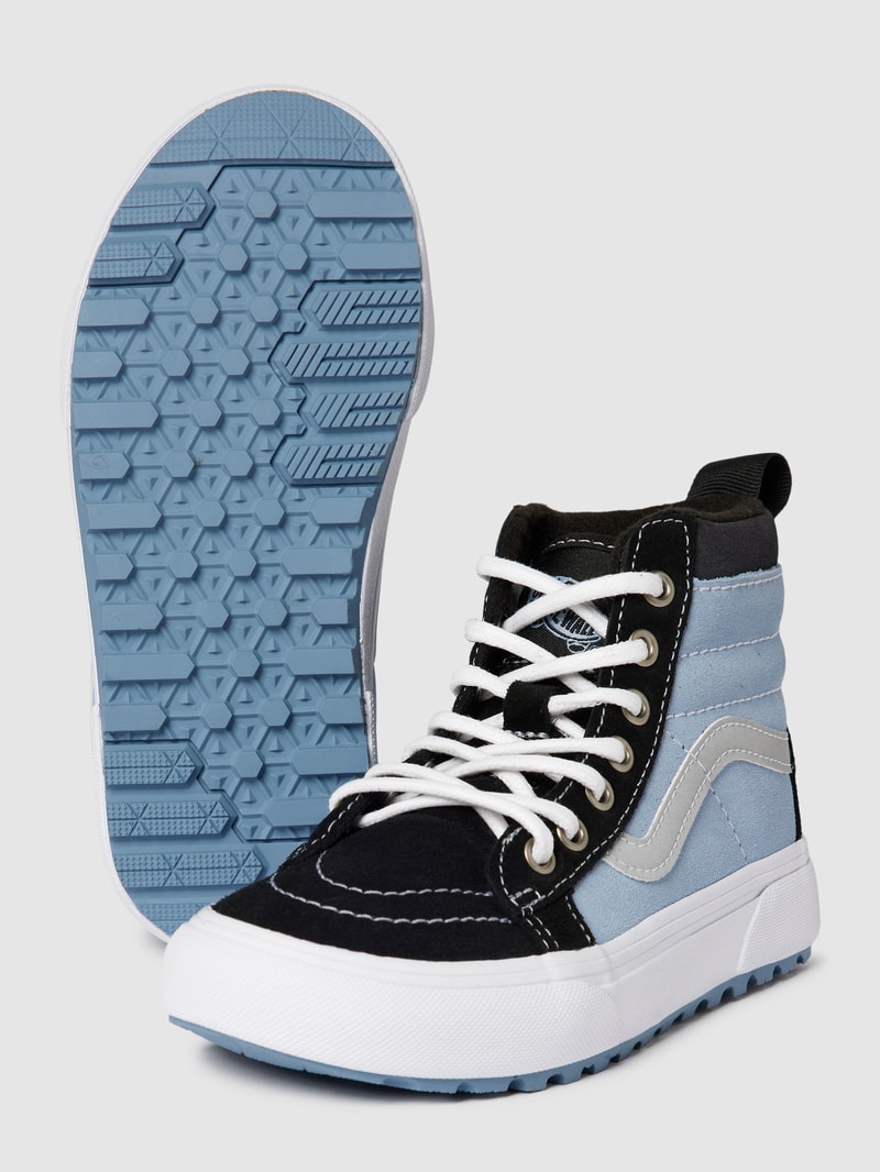 High Top Sneaker mit Label-Details Modell 'SK8-HI' in hellblau