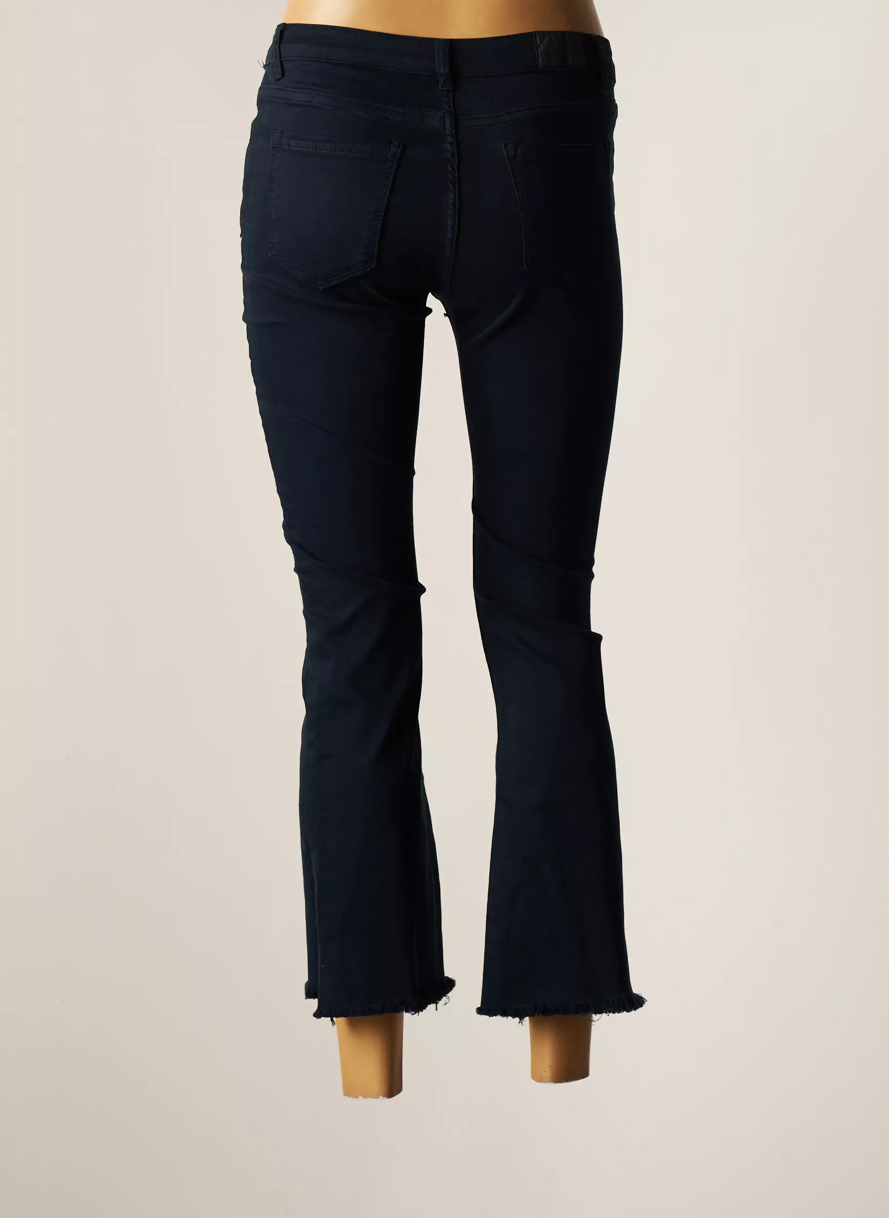 Coutureve Pantalon7 8 Femme couleur bleu