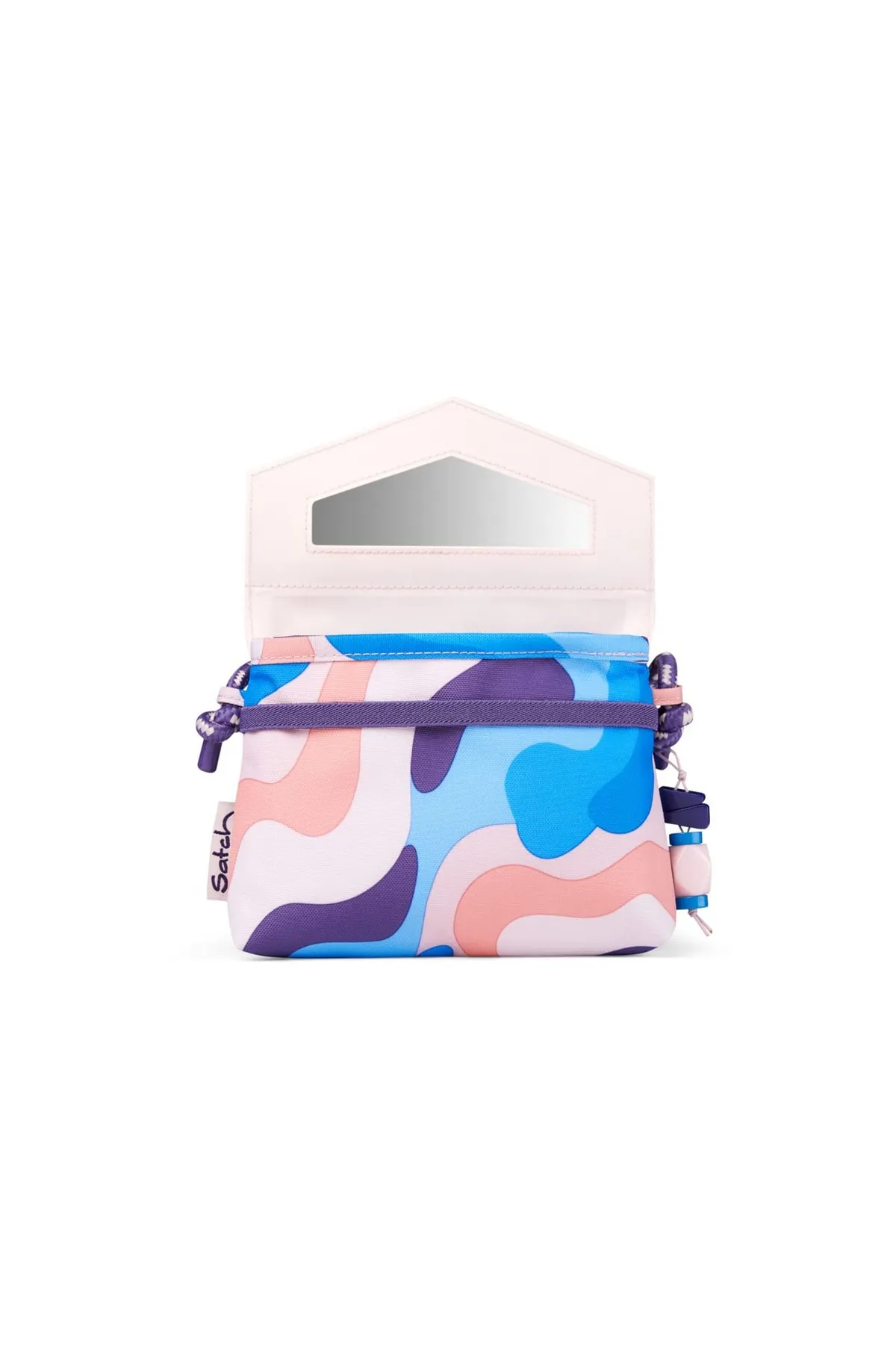 satch  Clutch - Rosa - Strukturiert