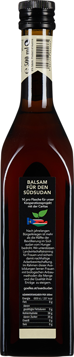 Gölles Weißer Balsamessig 0,5 Liter