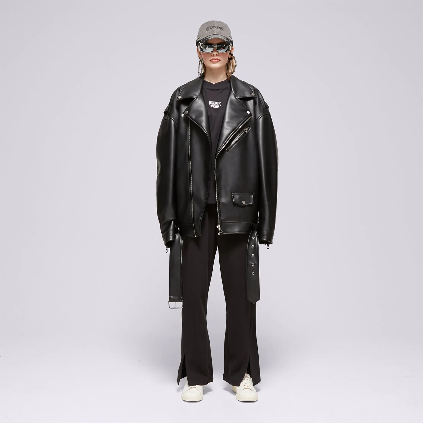 REEBOK HOSE CL WDE FLEECE PANT Schwarz