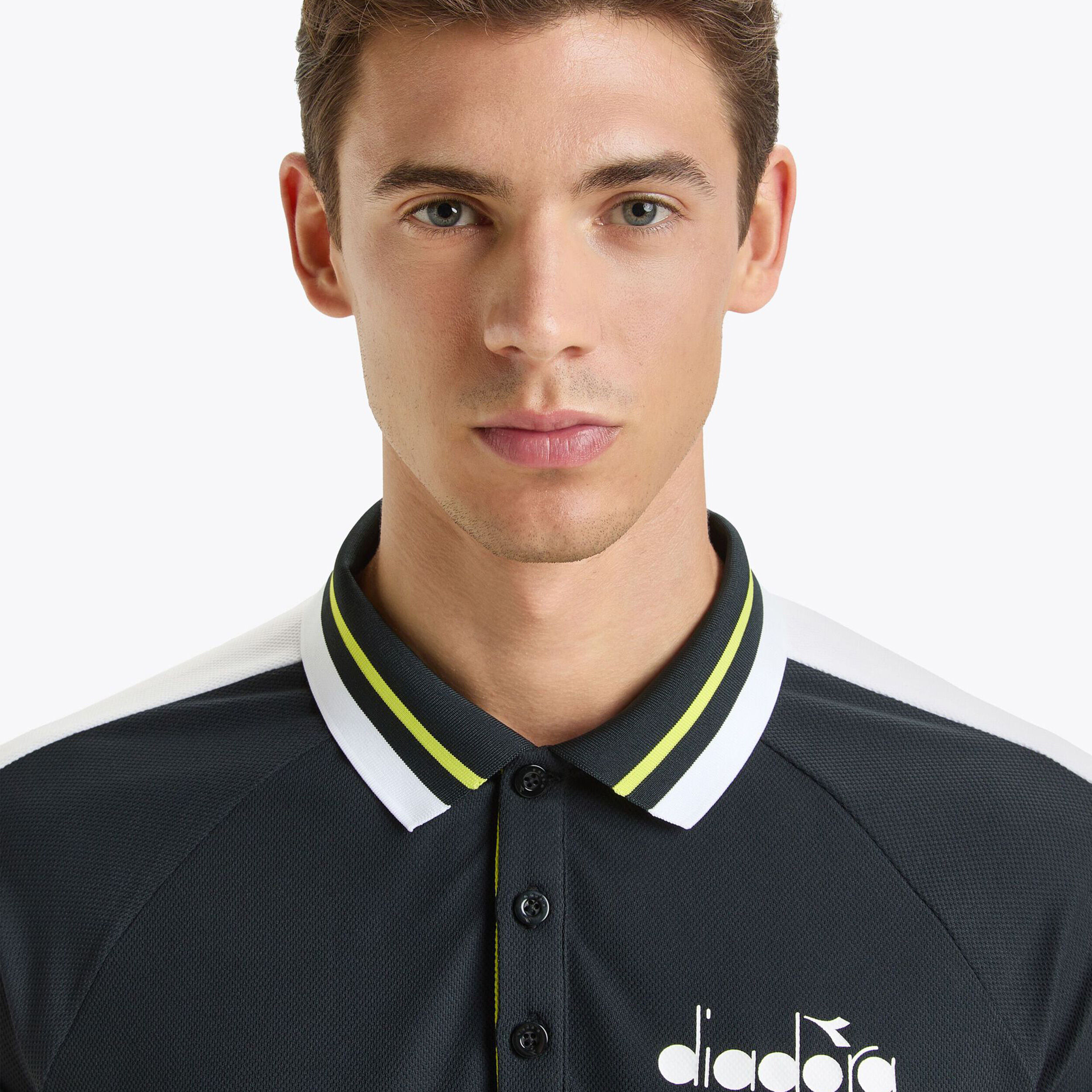 Icon Polo Herren - Schwarz