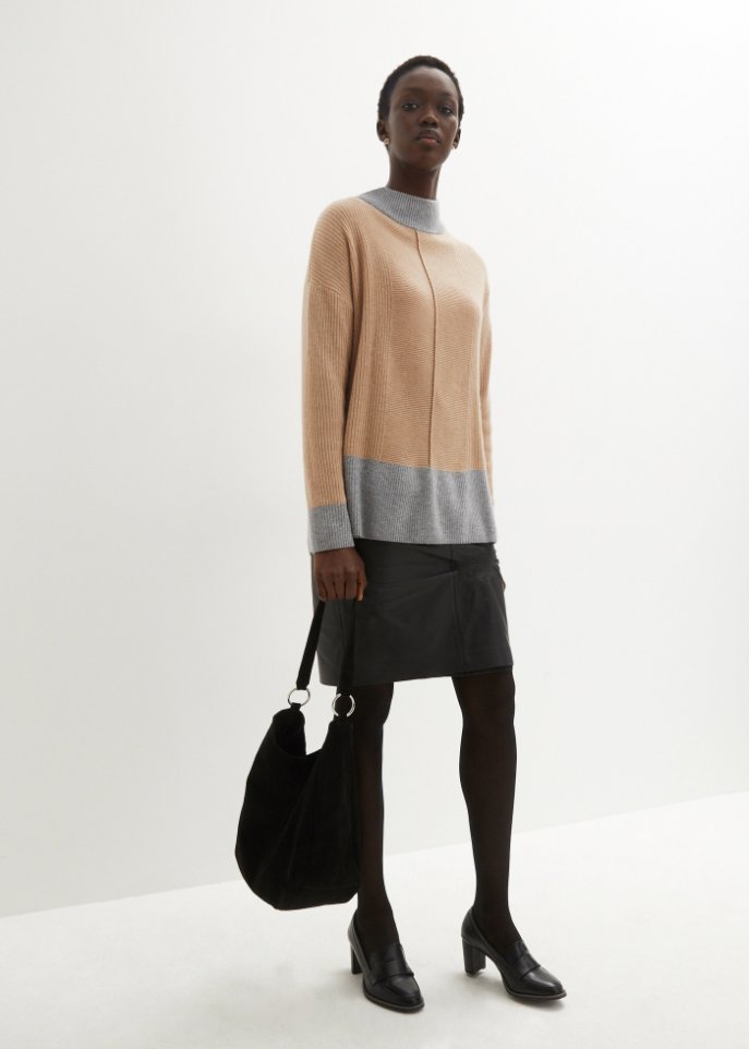 Wollpullover mit Good Cashmere Standard®-Anteil