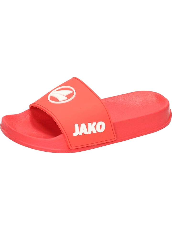 Jako Badeschuhe in fiery red/white günstig kaufen
