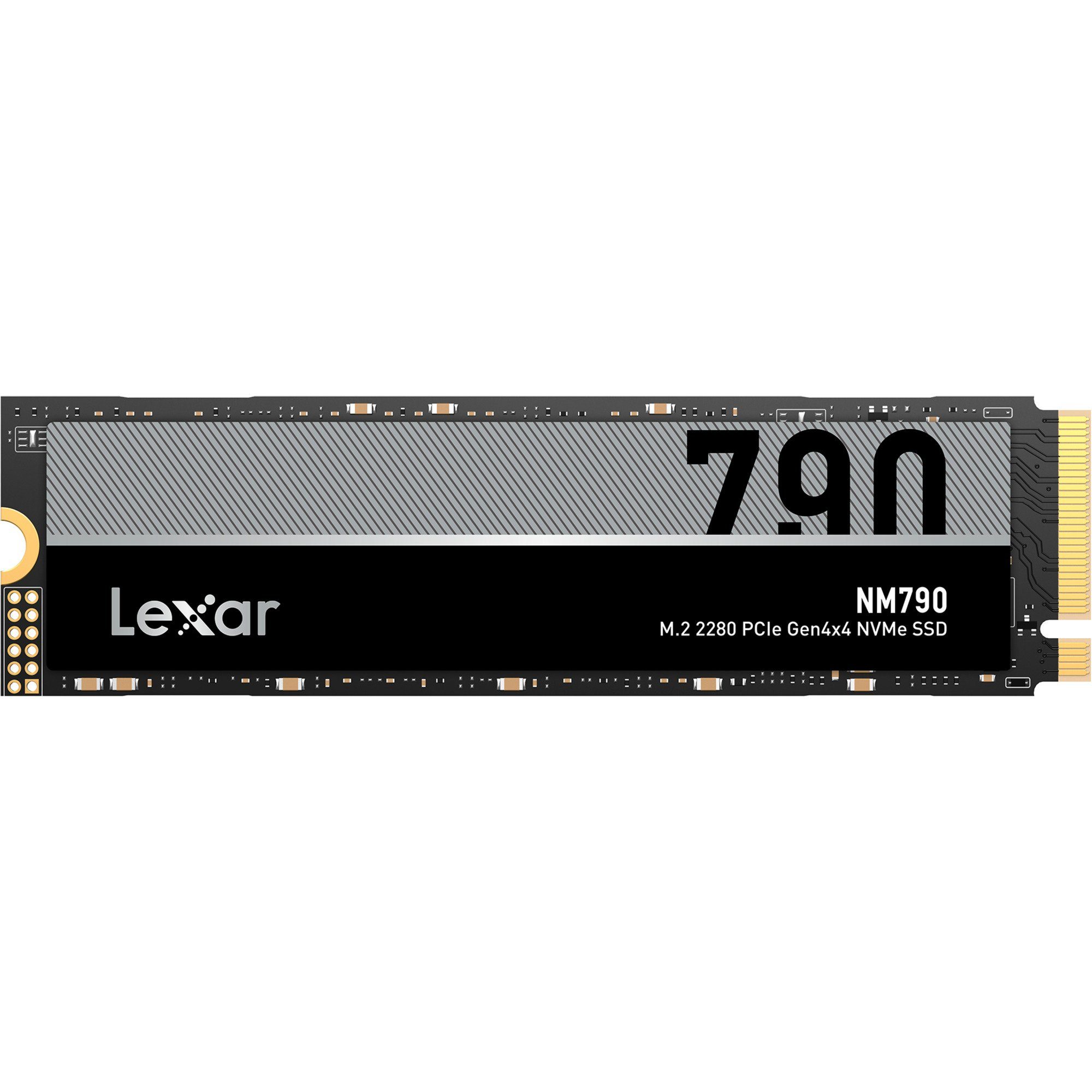 Lexar Lexar NM790 4 TB, SSD, (PCIe 4.0 x4, NVMe 1.4, M.2 SSD-Festplatte