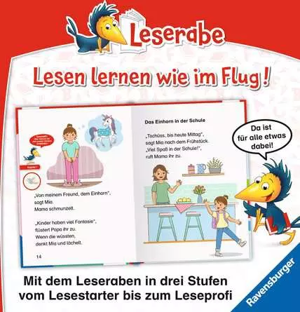 Leserabe - 1. Lesestufe: Mein Freund, das Einhorn