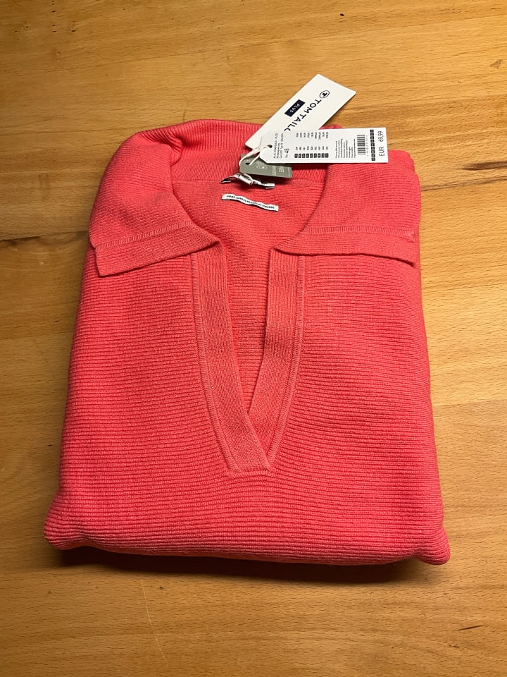 Tom Tailor Pullover in Koralle günstig kaufen 48