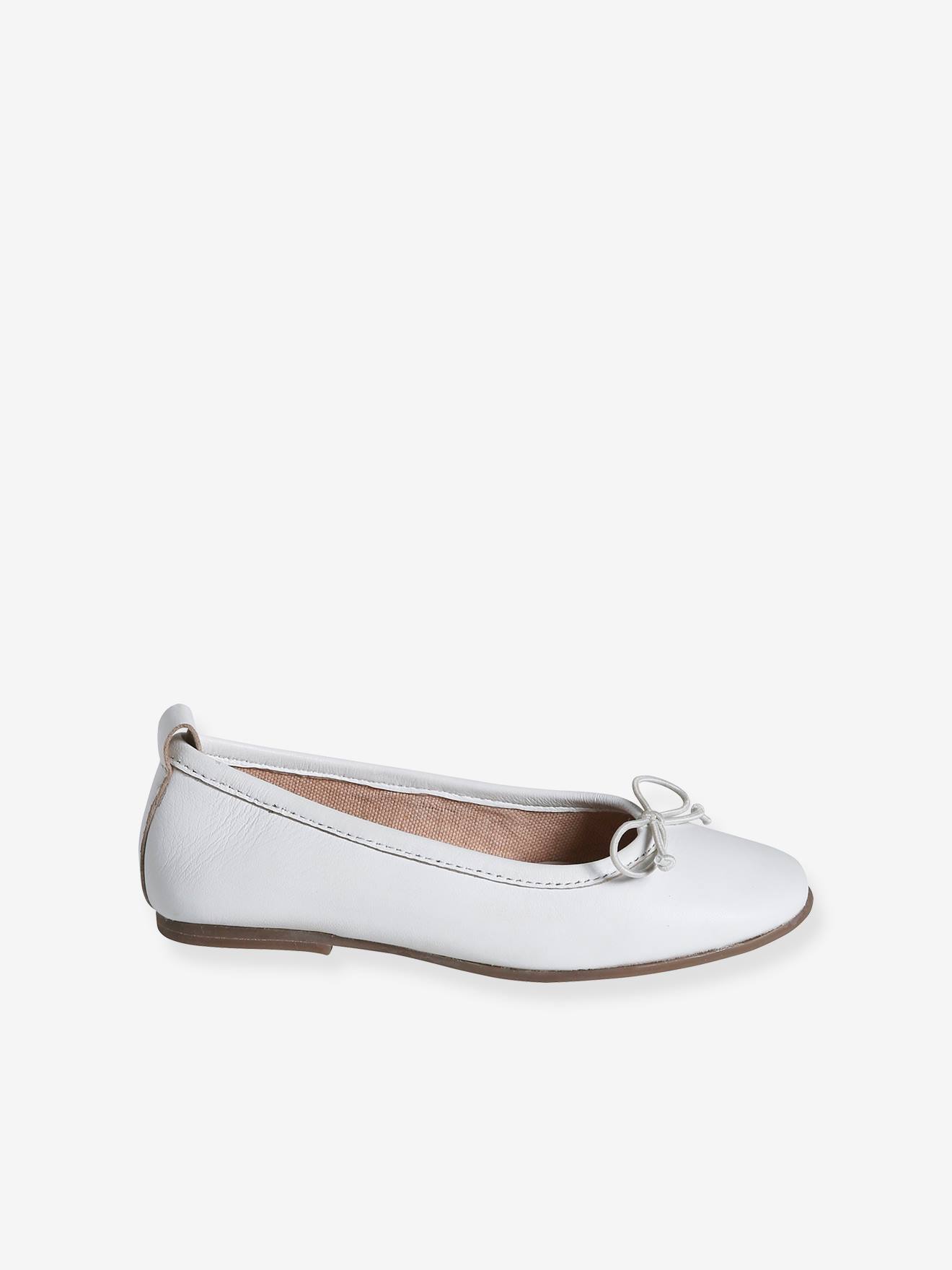 Vertbaudet Festliche Mädchen Ballerinas - weiß