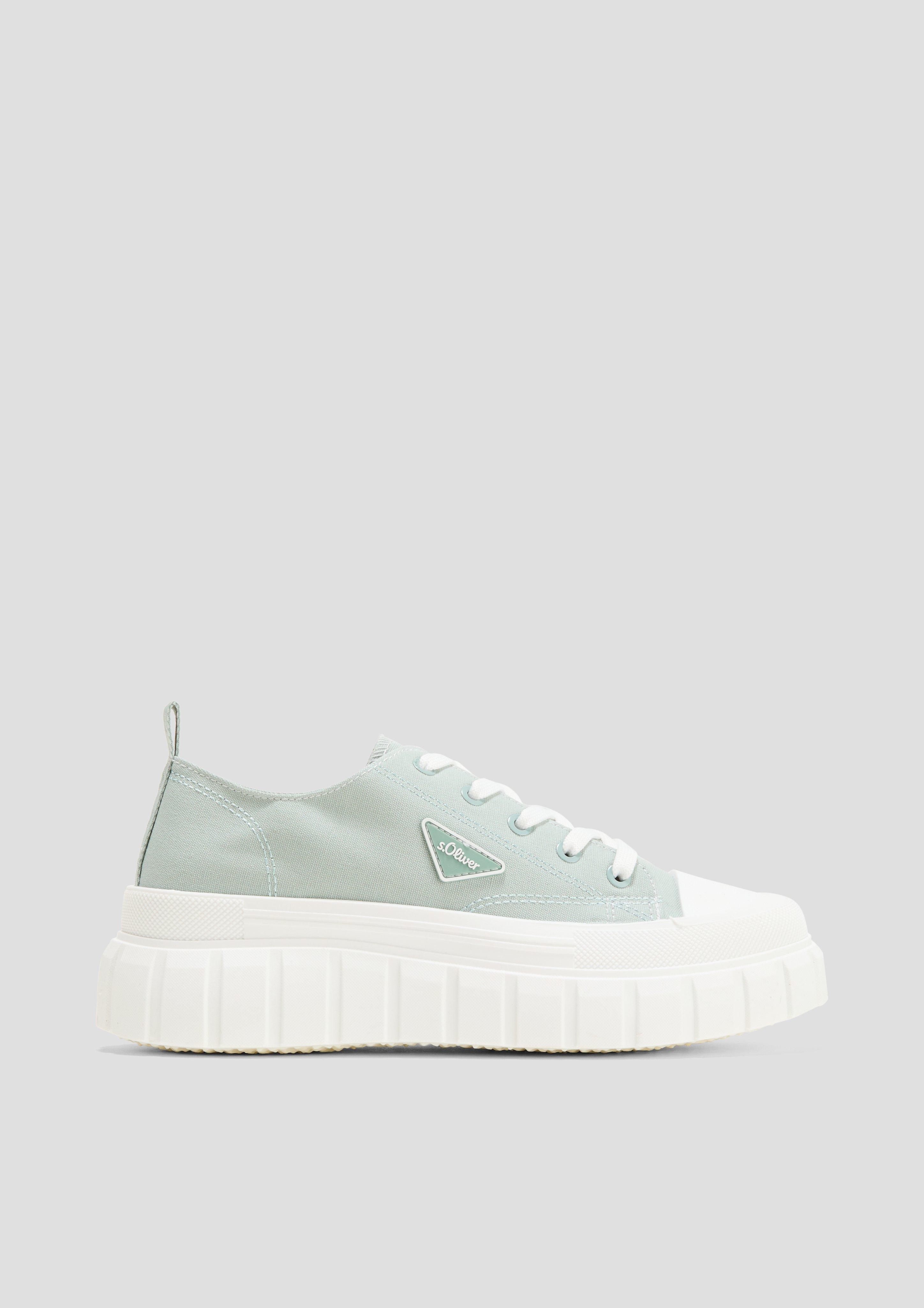 Sneaker mit Plateau-Sohle  6008843-717
