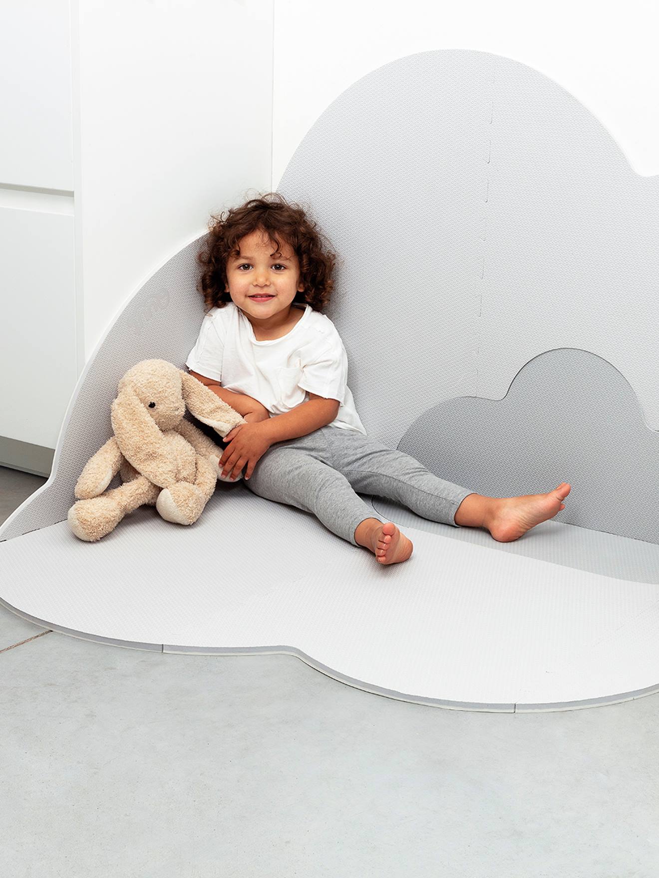 Quut Großer Baby Spielteppich WOLKE QUUT - mehrfarbig