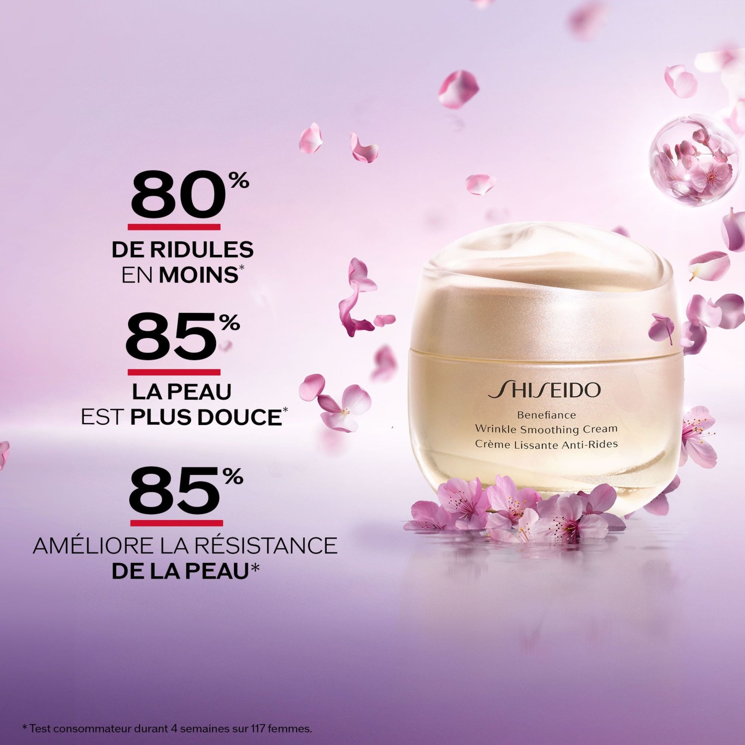 Shiseido krema za zaglađivanje bora