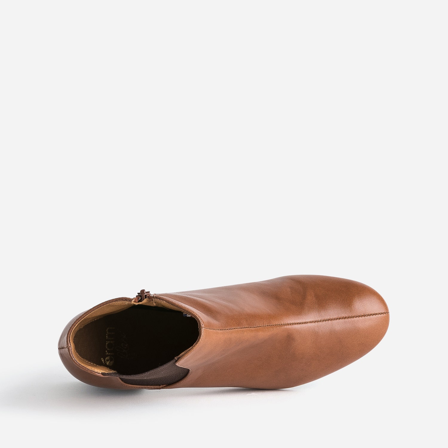 Chelsea boots à talon ERAM FLEX marron en cuir