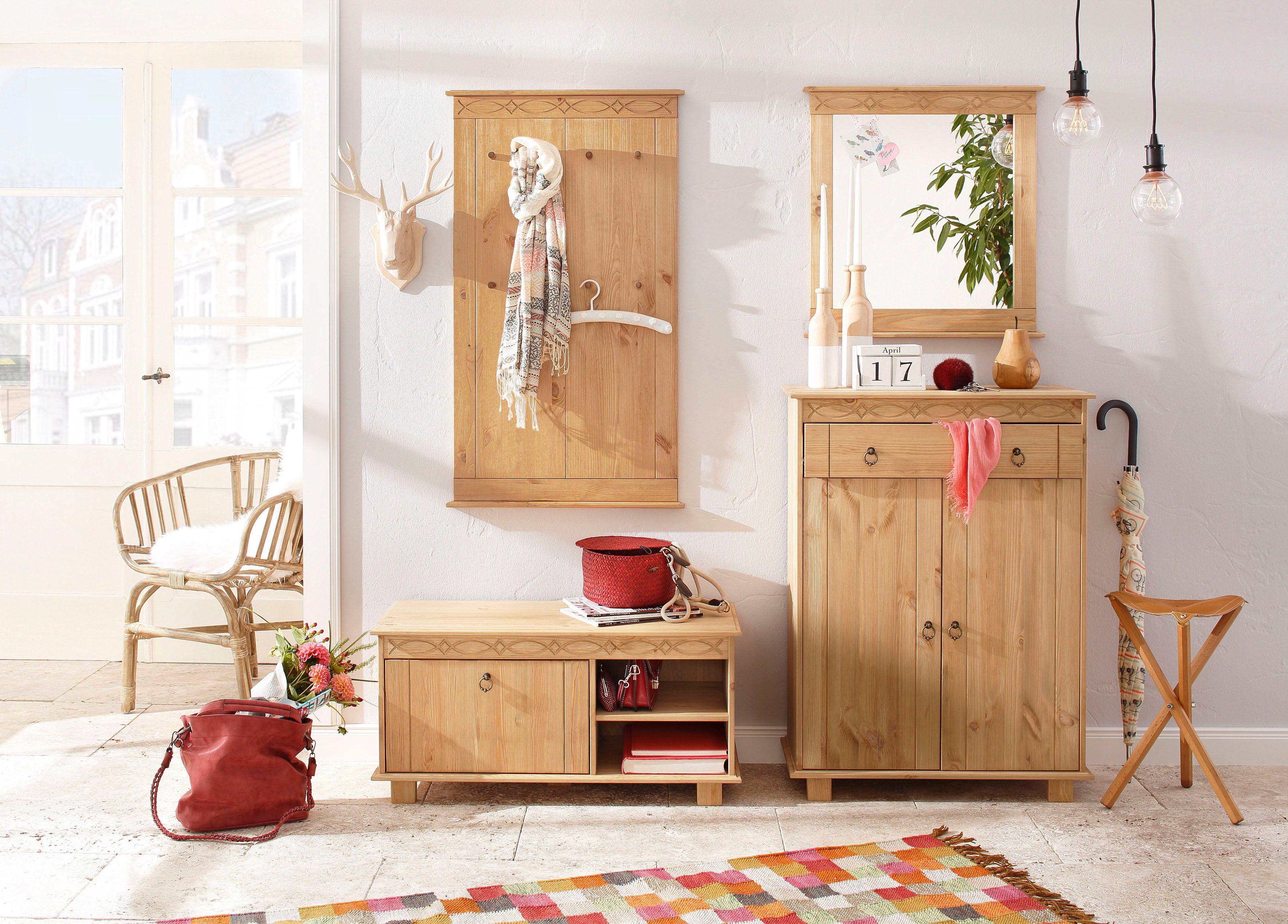Home affaire Kommode Indra, 74 cm breit