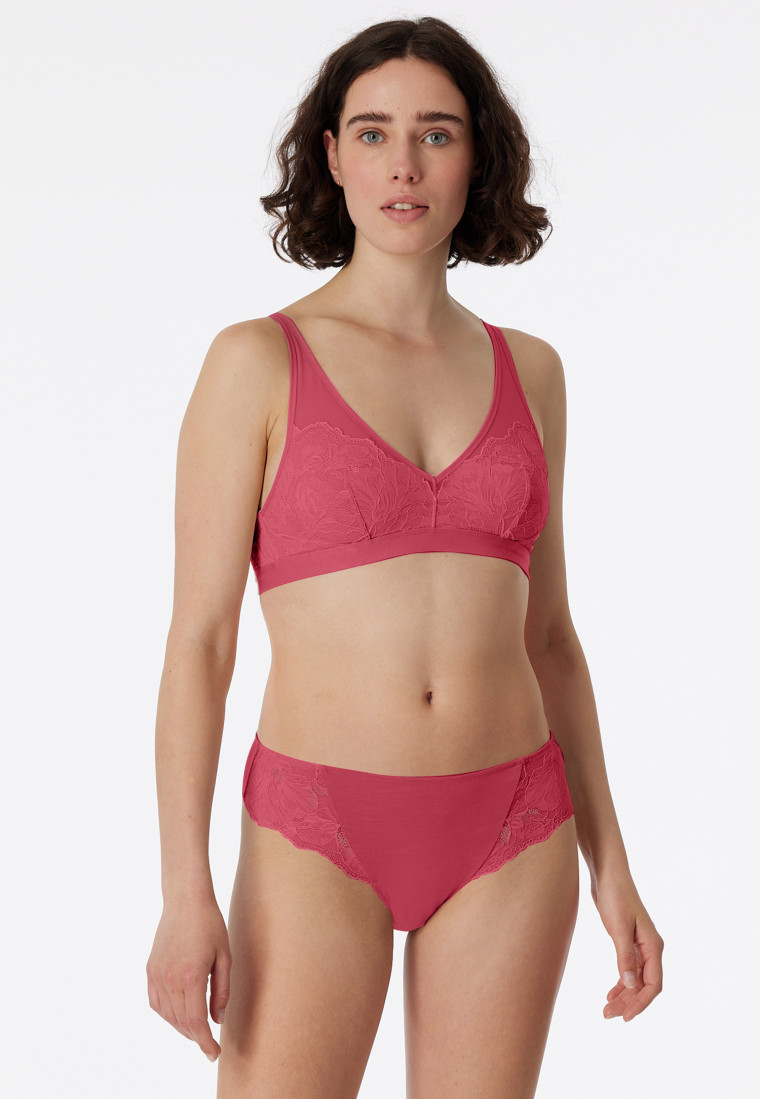Slip Spitze pink - Modal & Lace