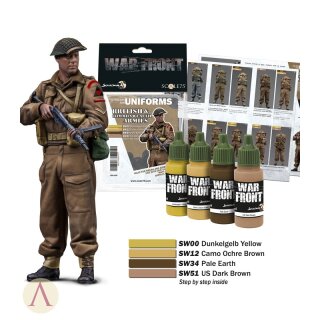 British & Commonwealth Armies Paint Set