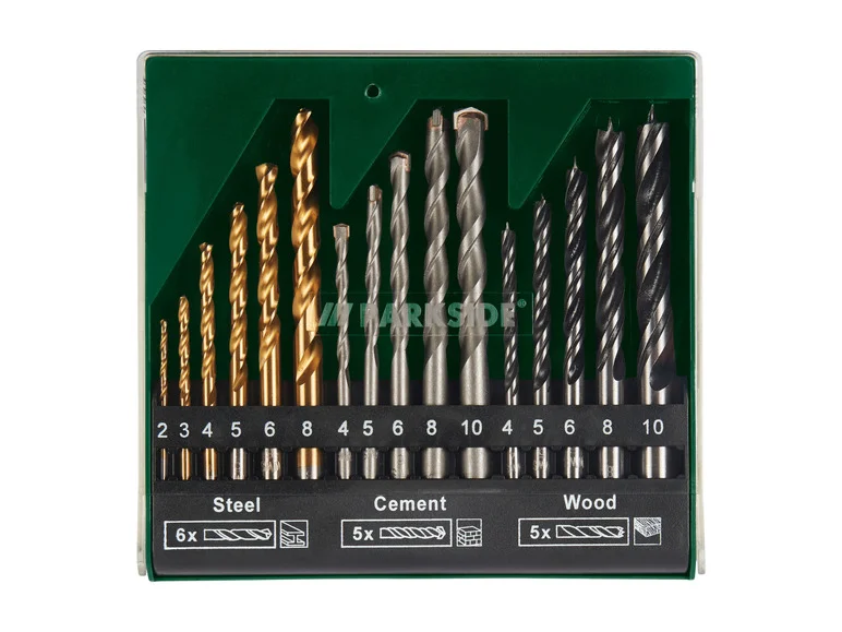 Brocas PARKSIDE® Zestaw PBS 16 A2, 16 elementos