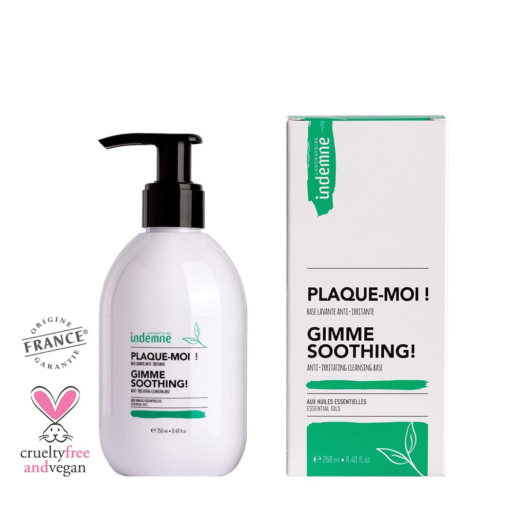 indemne Base Lavante Plaque-moi ! Base lavante anti-irritante visage et corps