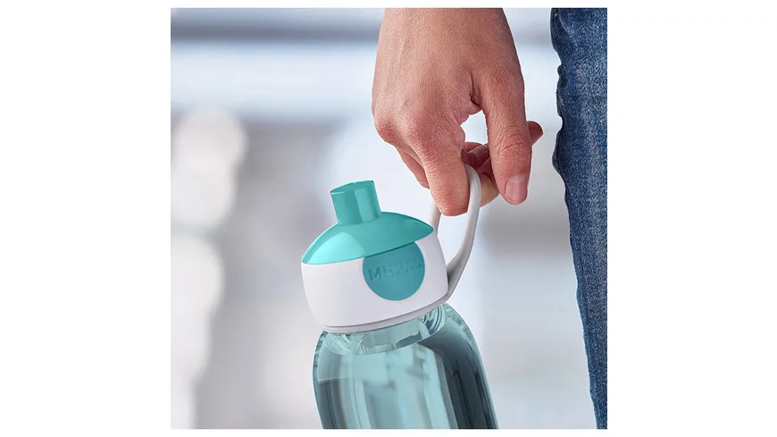 MEPAL Wasserflasche Pop-up Campus, 0,5l türkis
