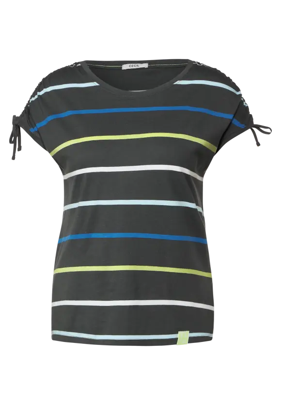 CECIL Streifenshirt mit Rundhals