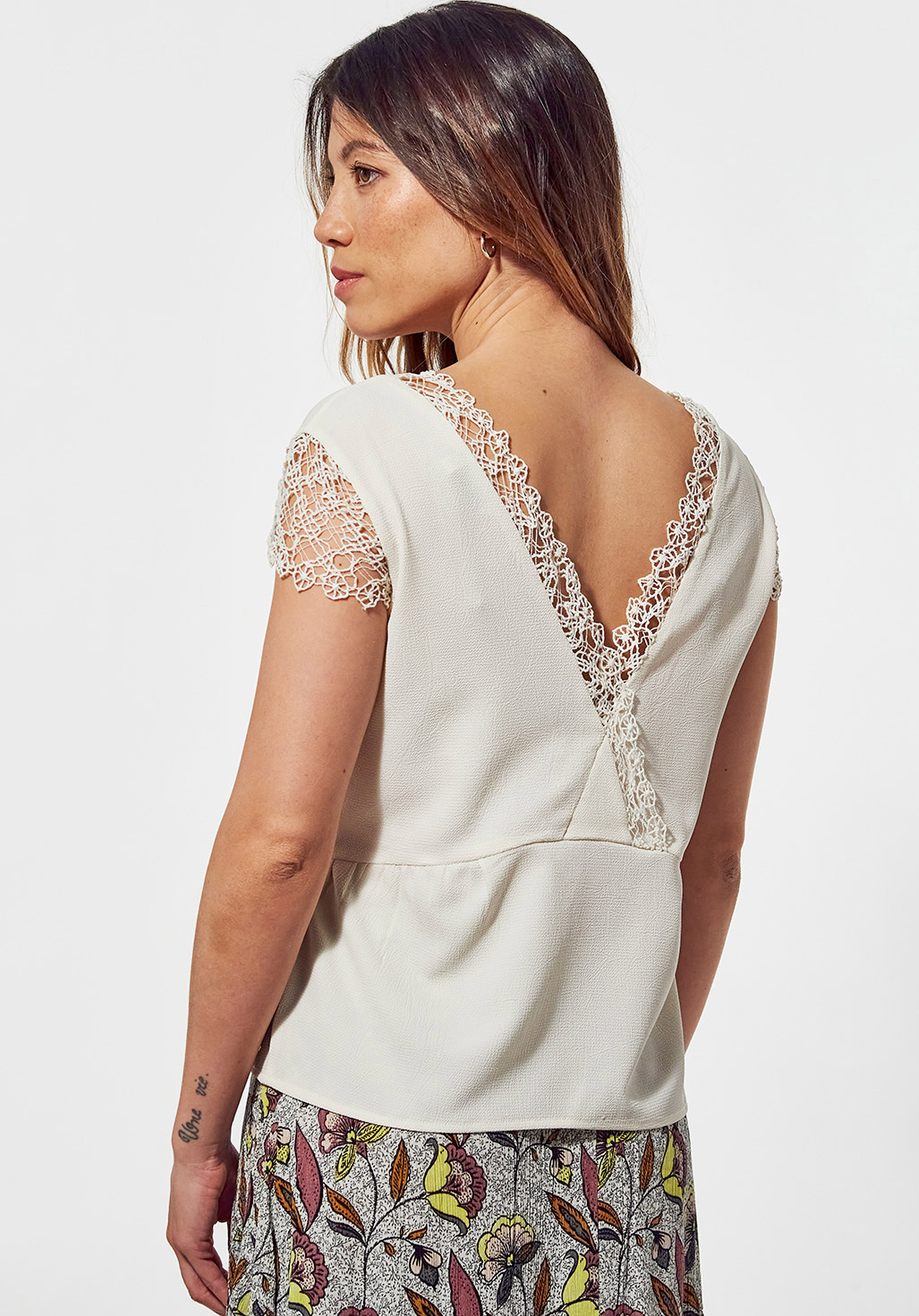 JAMEL  Blouse régular noire Femme