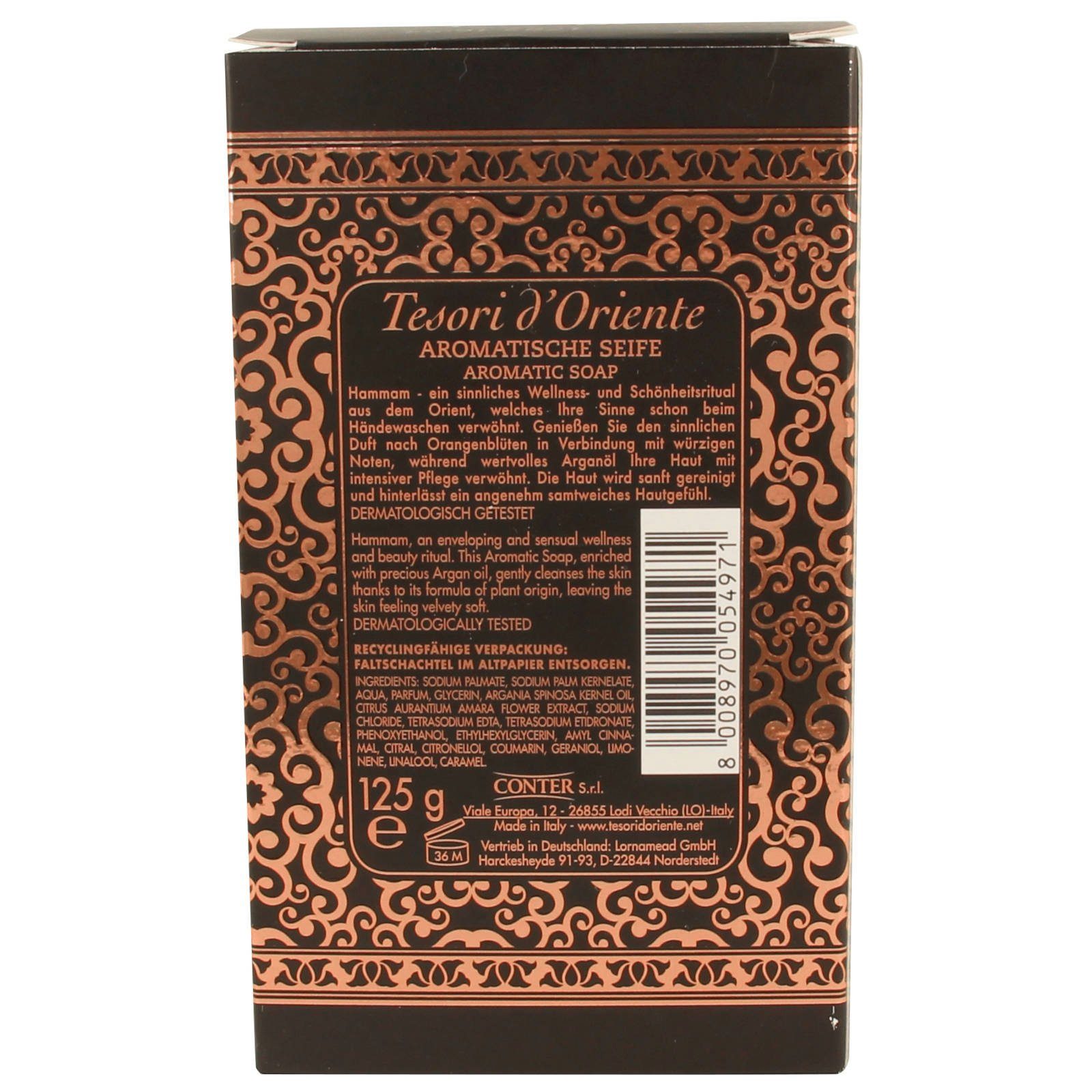 Tesori d´Oriente Seifen-Set TESORI D'ORIENTE Hammam Seifenset: 2x Fest & 2x Flüssig