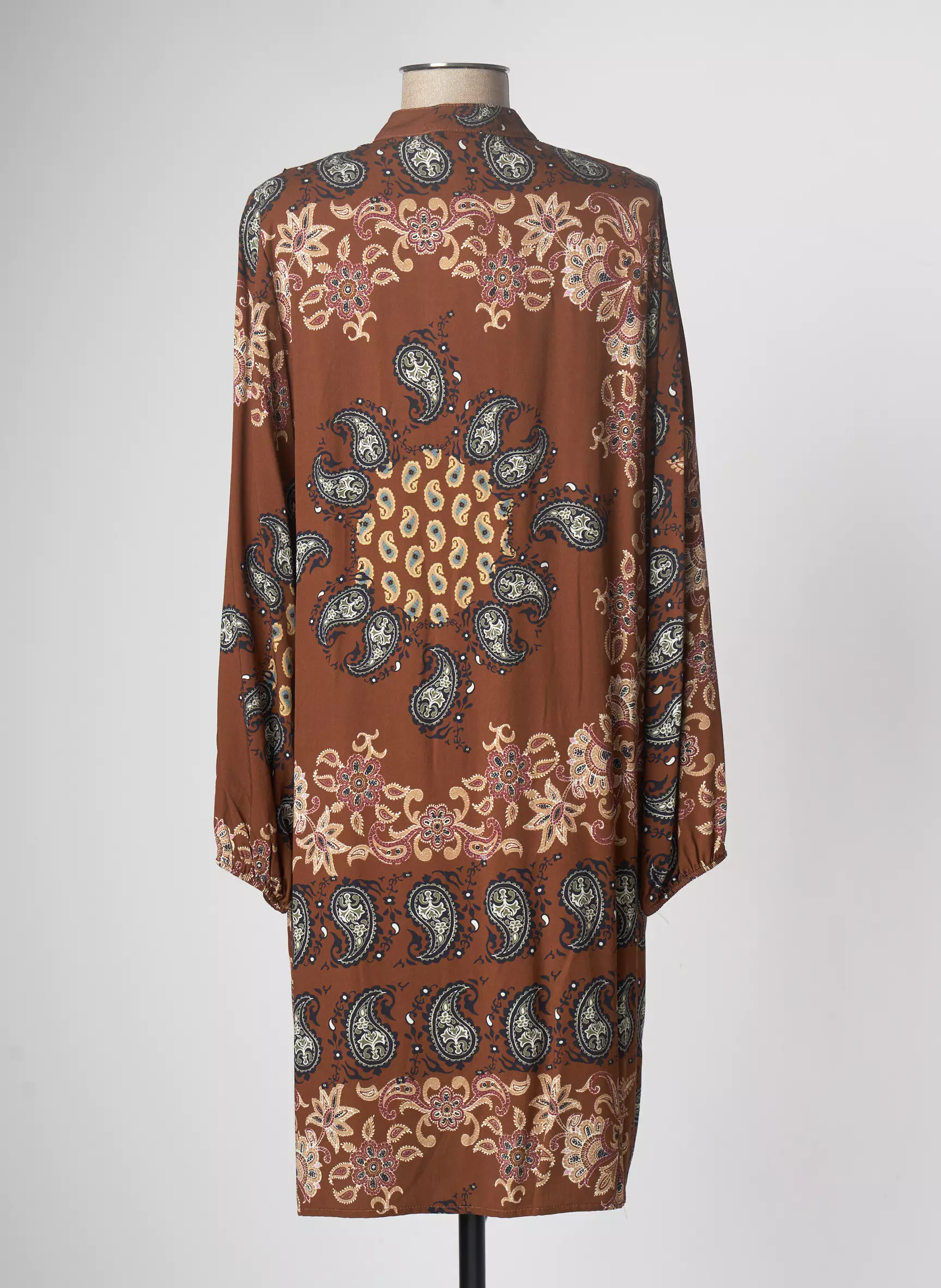 Le Streghe Robes Mi Longues Femme couleur marron