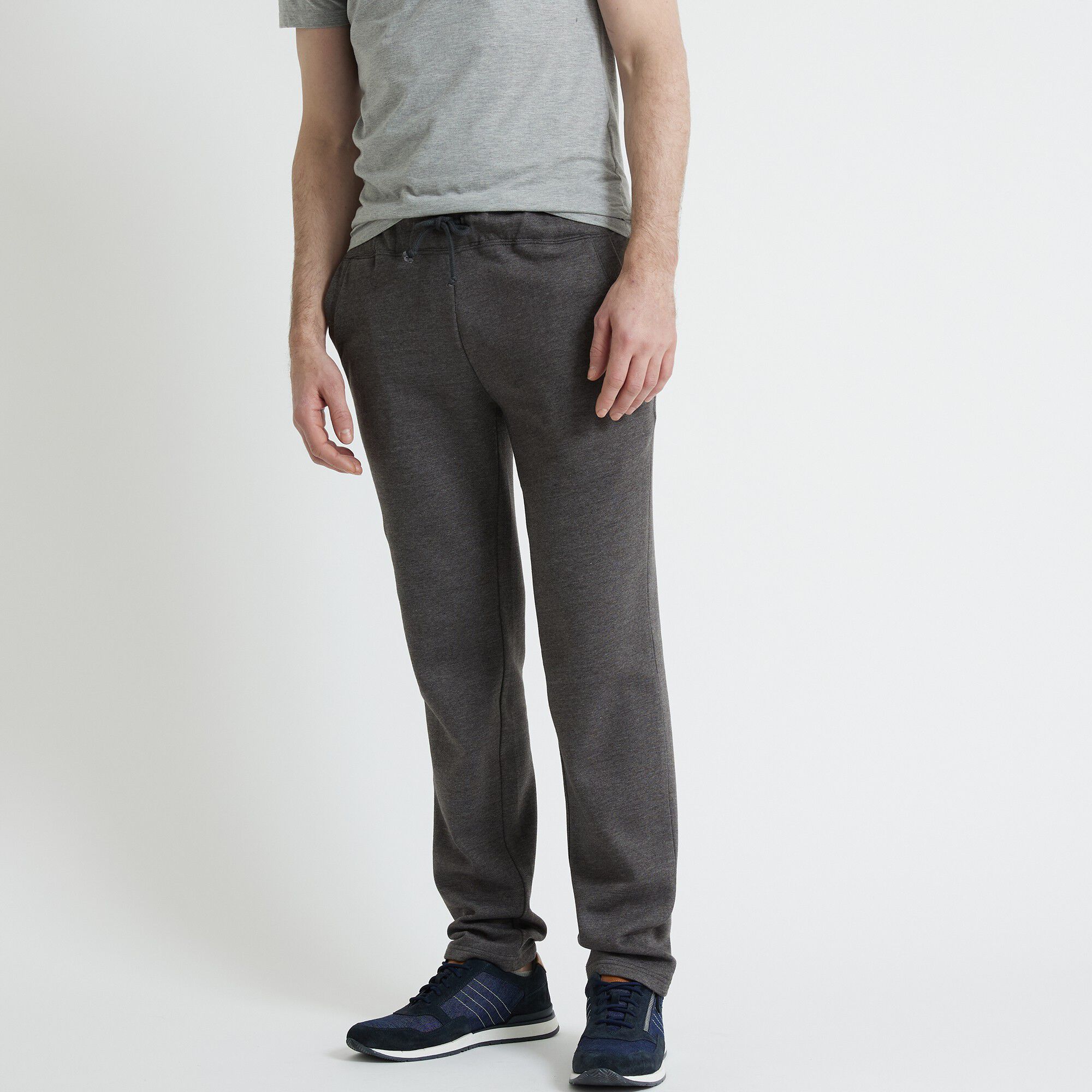 Pantalon jogging molleton bas droits