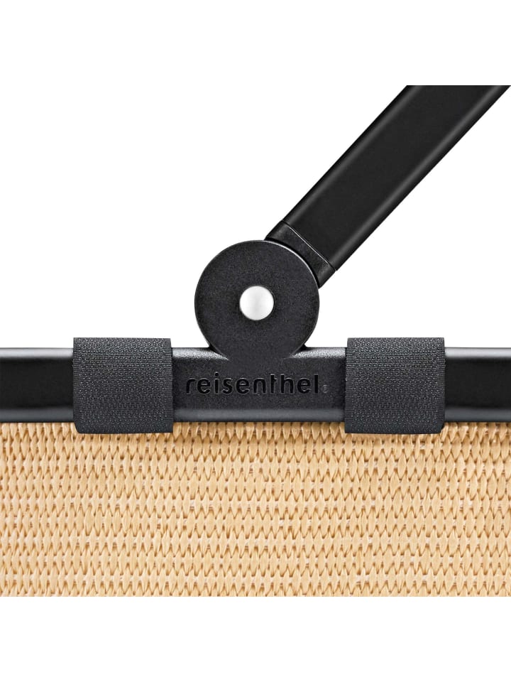 Reisenthel carrybag - Einkaufskorb (frame twist powder blue) in frame raffia black günstig kaufen onesize