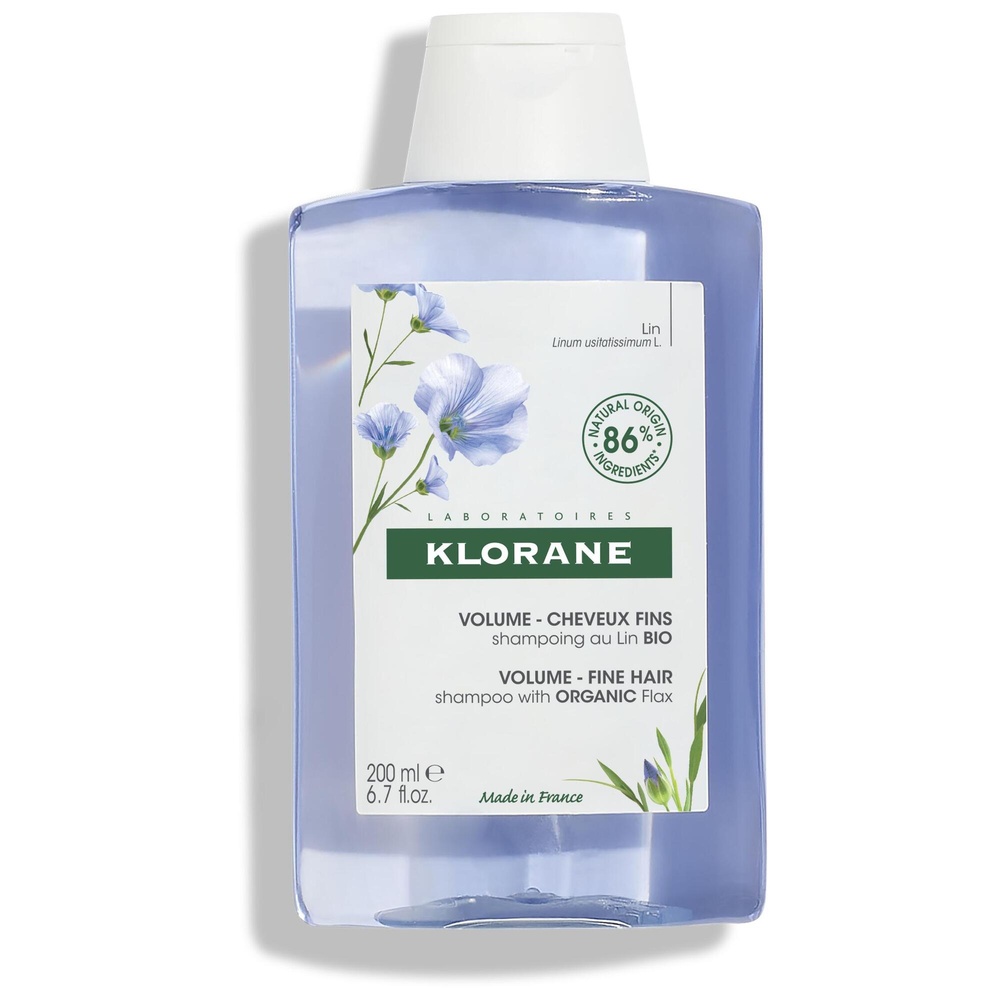 Klorane Lin - Shampoing volume aux fibres de Lin Shampoing