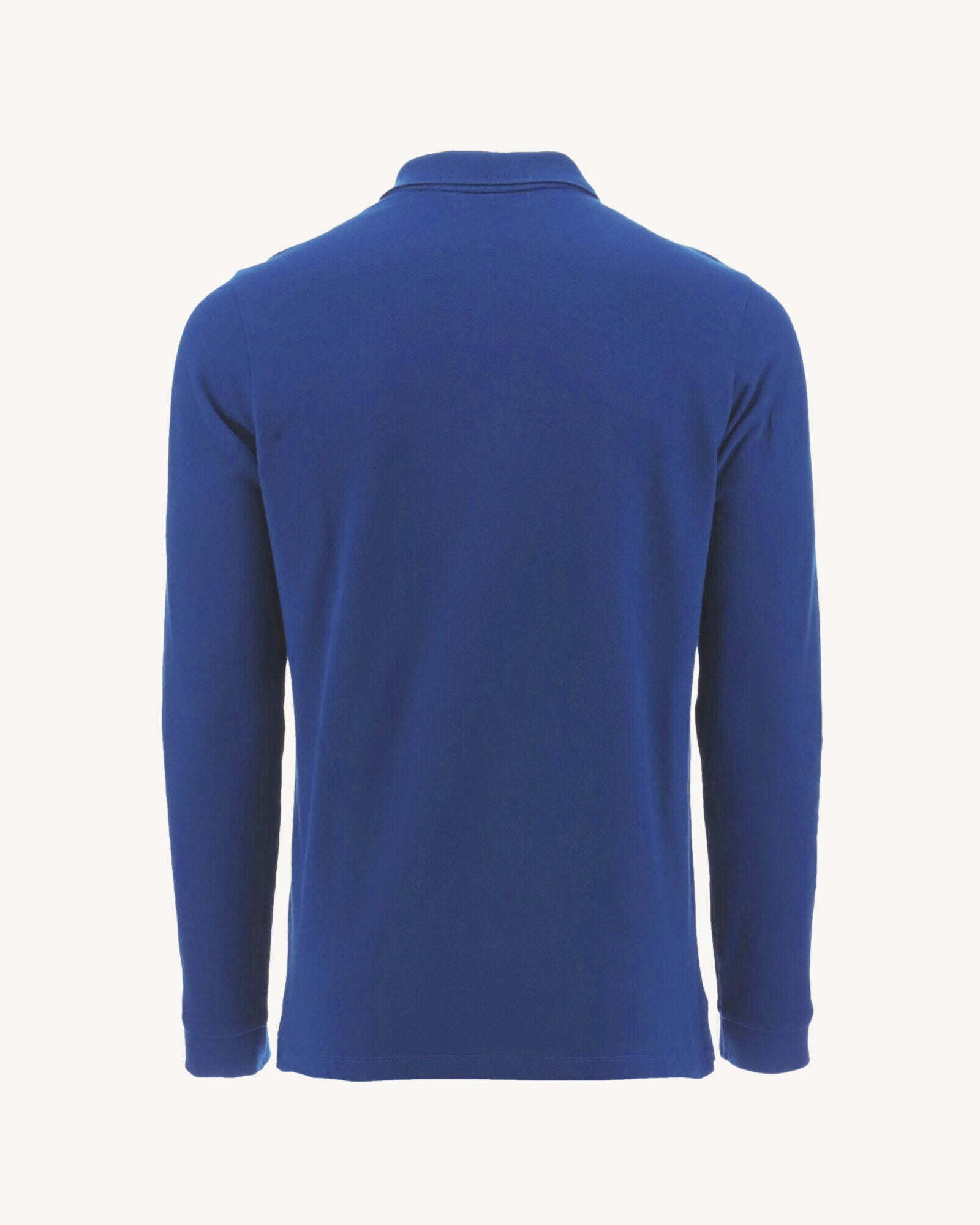 Polo manches longues Dark denim Arcachon