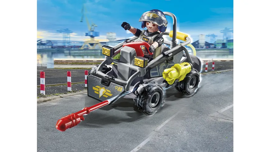 PLAYMOBIL 71147 - City Action - SWAT-Multi-Terrain-Quad