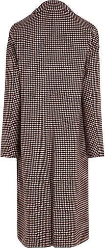 TOMMY HILFIGER Damen Mantel WOOL BLEND CLASSIC CHECK COAT