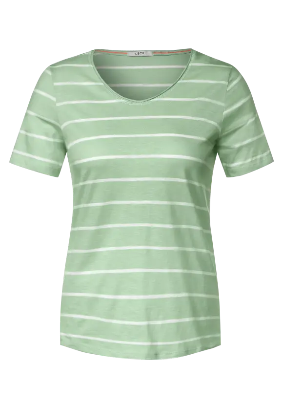 CECIL T-Shirt mit Streifenmuster