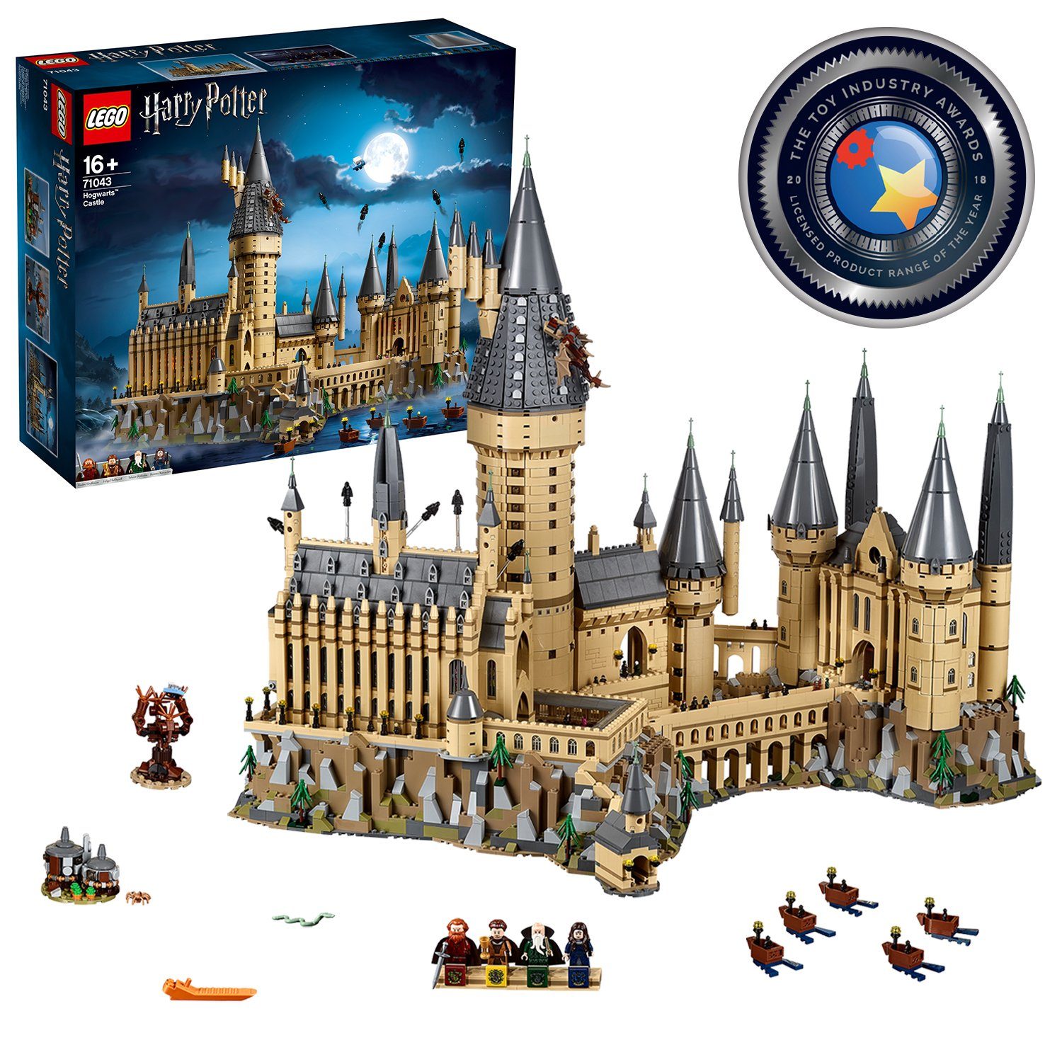 LEGO® Konstruktionsspielsteine LEGO® Harry Potter™ - Schloss Hogwarts™, (Set, 6020 St)