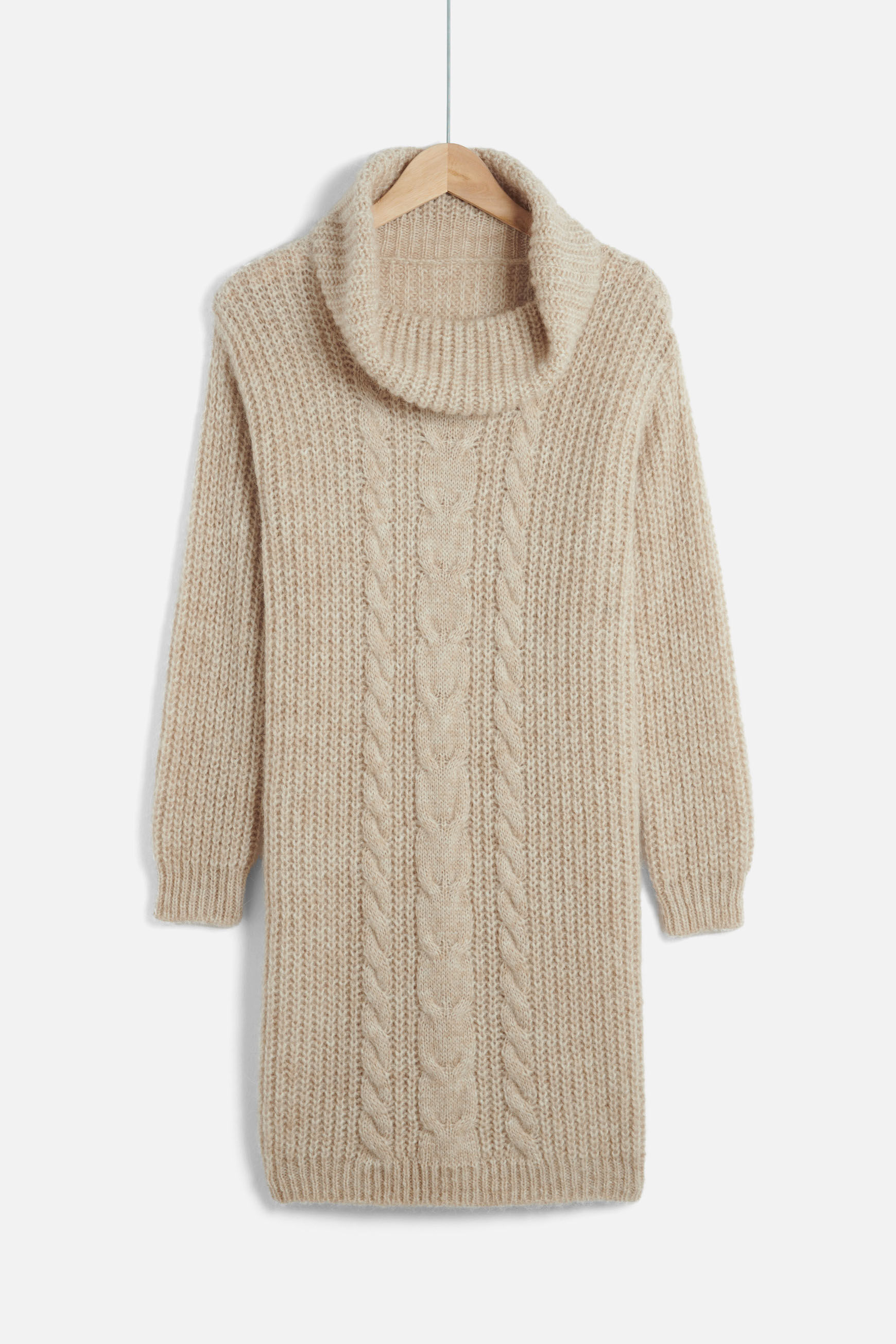 robe dona beige femme