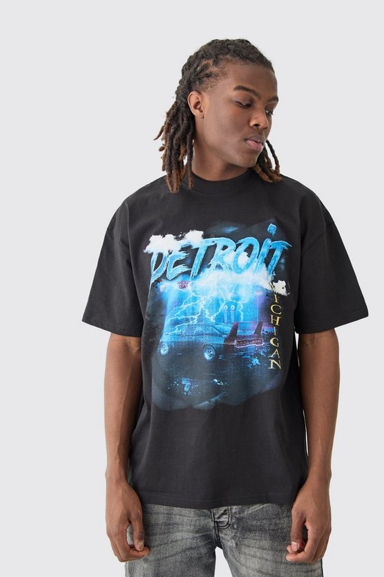 Oversize T-Shirt mit Print