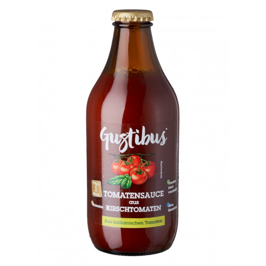 Gustibus Tomatensauce aus Kirschtomaten 330G
