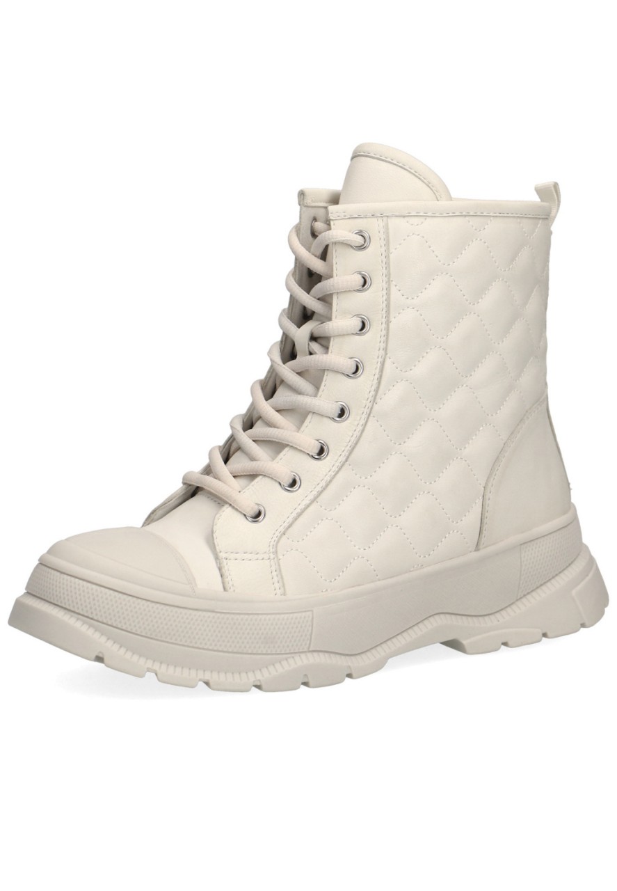 CAPRICE Stiefeletten weiss