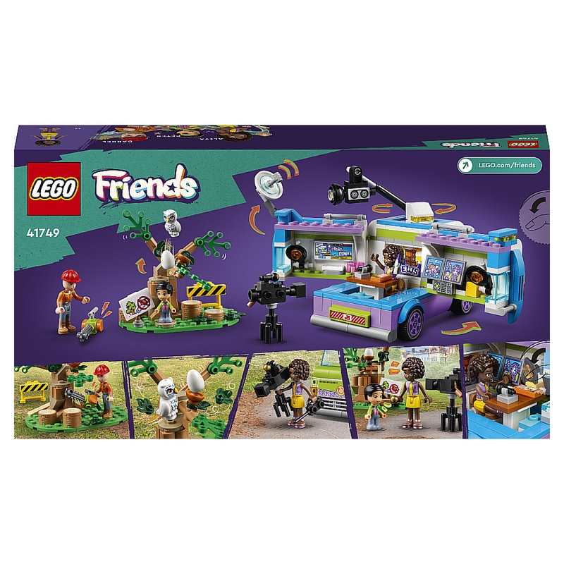 41749 Le camion de reportage, LEGO Friends