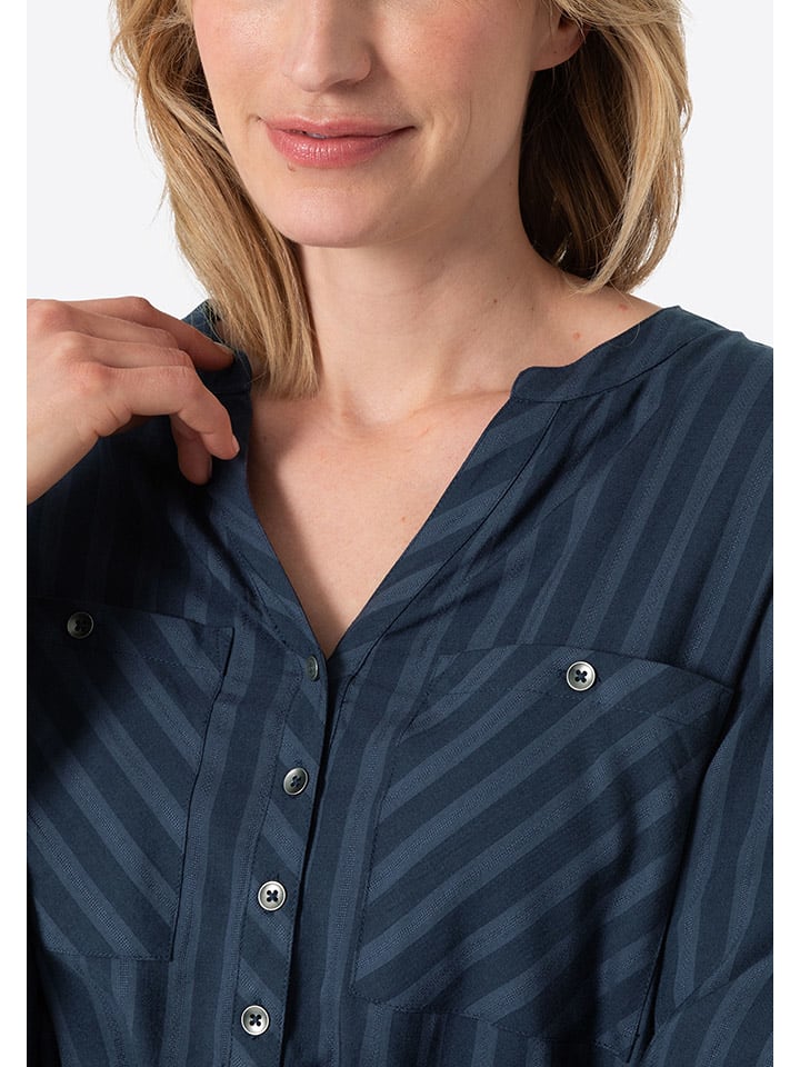 Timezone Bluse in Dunkelblau günstig kaufen