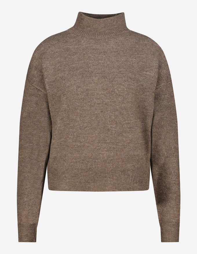 Damen Pullover - Stehkragen