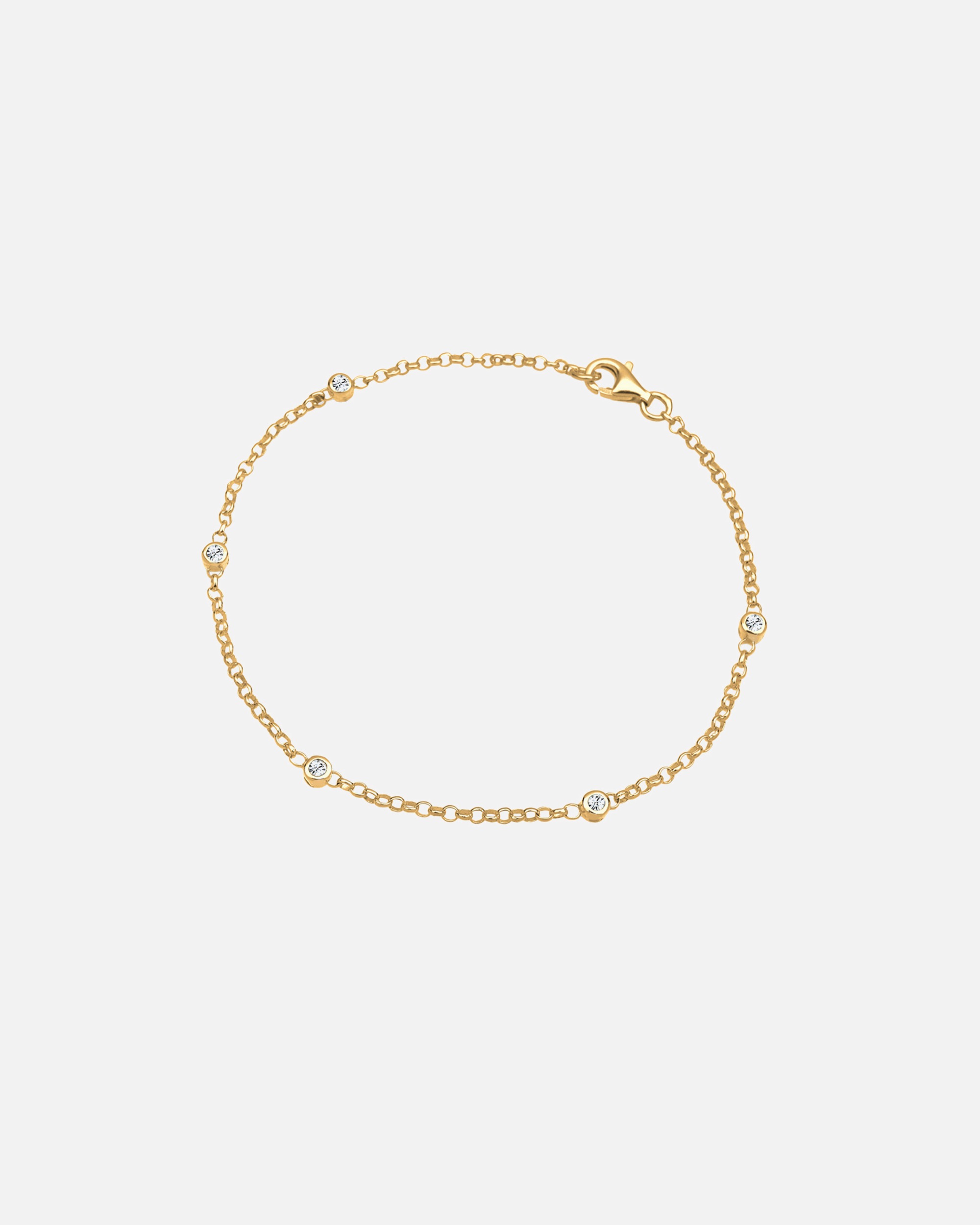 Ženski elegantni moderni Elli sat s kristalima od 925 sterling srebra