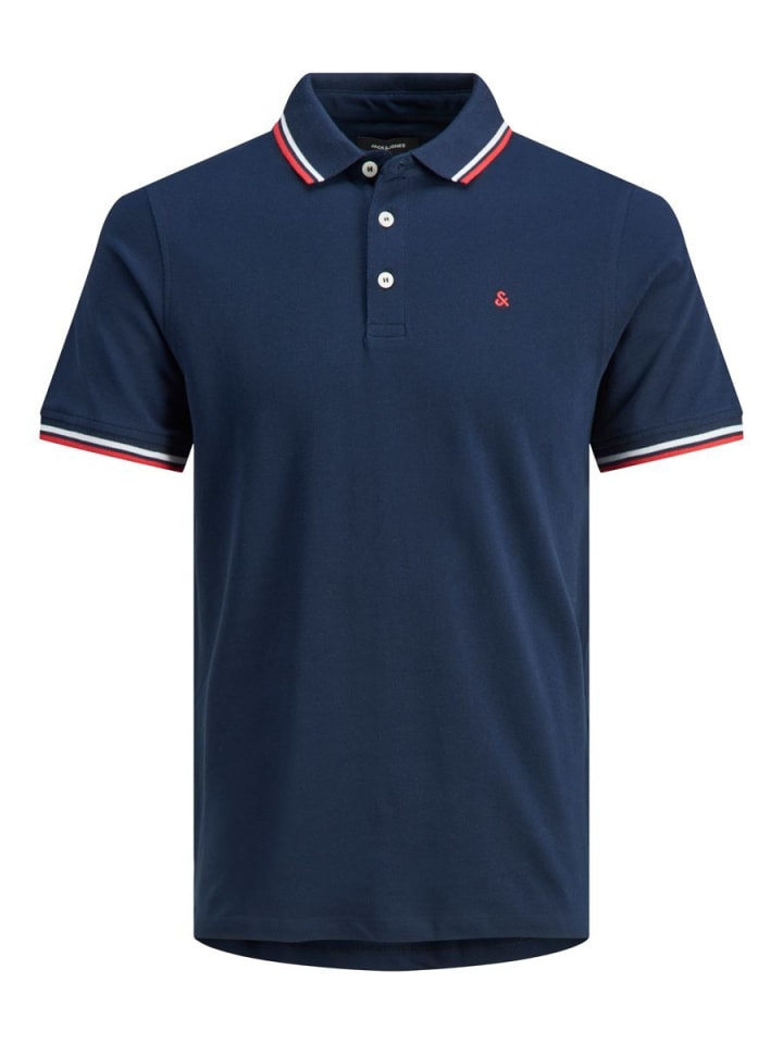 JACK & JONES PLUS Poloshirt in Navy Blazer 1 günstig kaufen